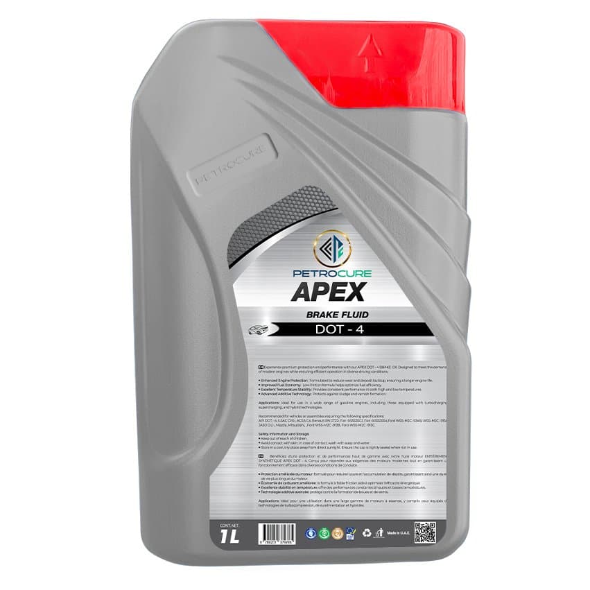 PETROCURE APEX SERIES BRAKE FLUIDS DOT 4 thumbnail 2