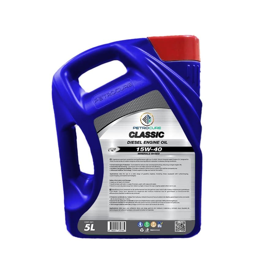 PETROCURE CLASSIC SERIES DIESEL ENGINE OIL 15W40 API CF-4/SJ thumbnail 4