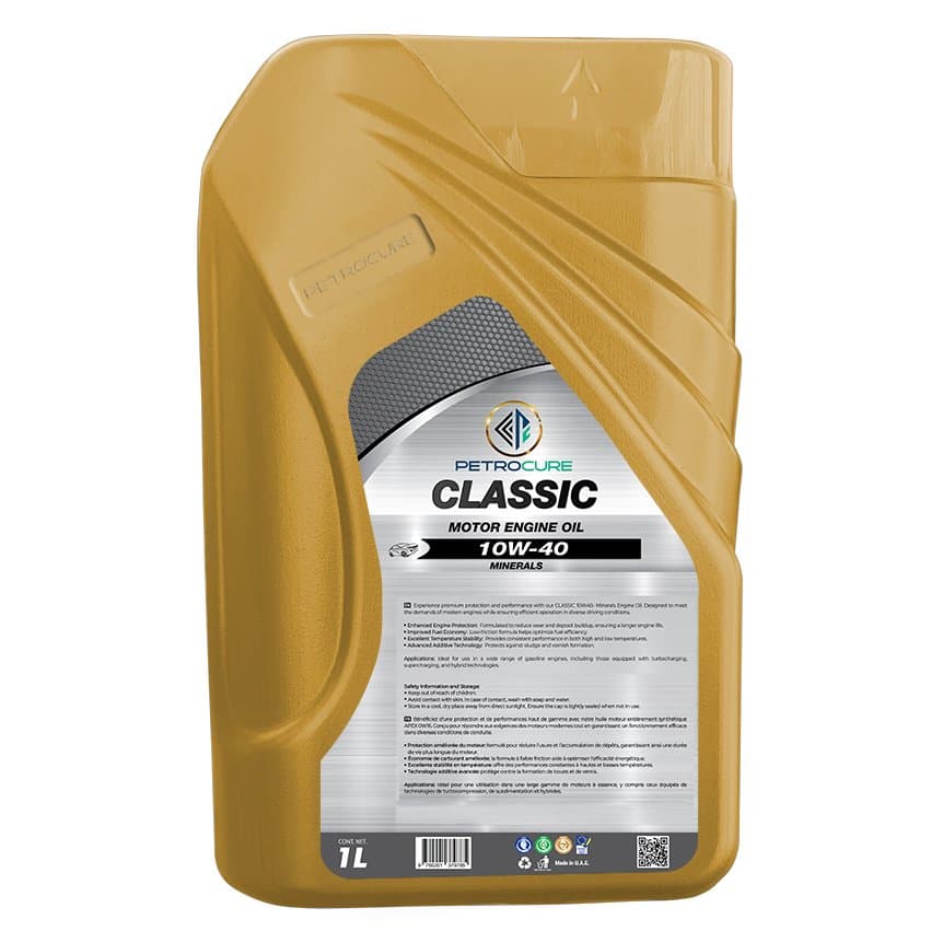 PETROCURE CLASSIC SERIES MOTOR ENGINE OIL 10W40 API SL thumbnail 3