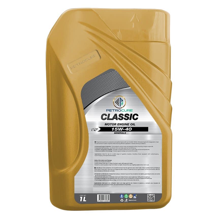 PETROCURE CLASSIC SERIES MOTOR ENGINE OIL 15W40 API SJ/CF thumbnail 3