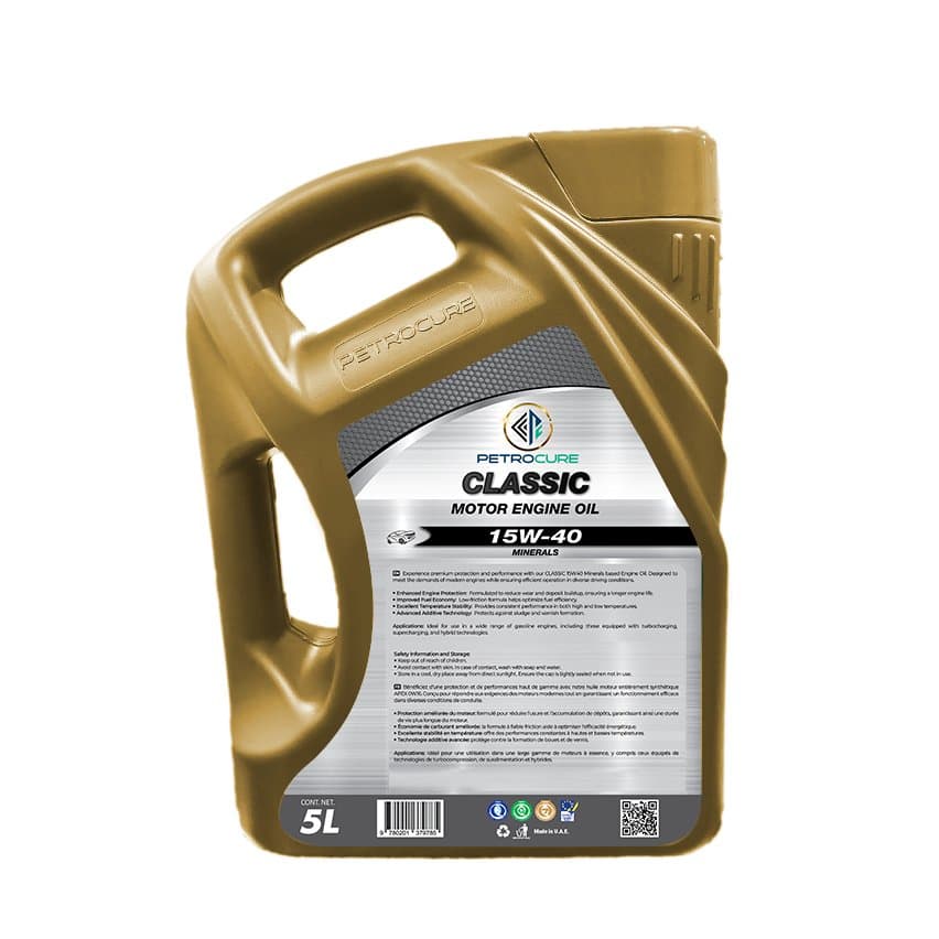 PETROCURE CLASSIC SERIES MOTOR ENGINE OIL 15W40 API SJ/CF thumbnail 4