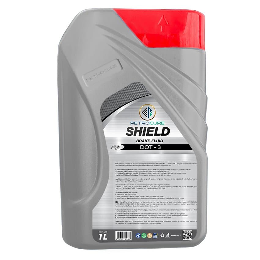 PETROCURE SHIELD SERIES BRAKE FLUIDS DOT 3 thumbnail 2