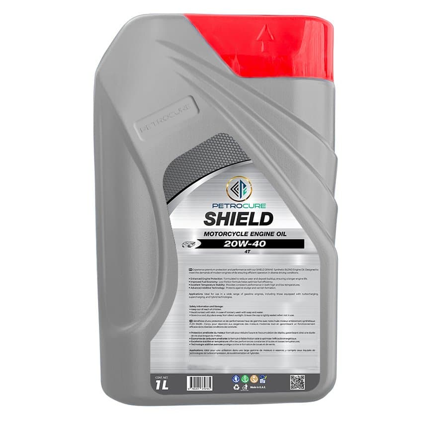 PETROCURE SHIELD SERIES MOTOR CYCLE ENGINE OILS 20W40 thumbnail 2