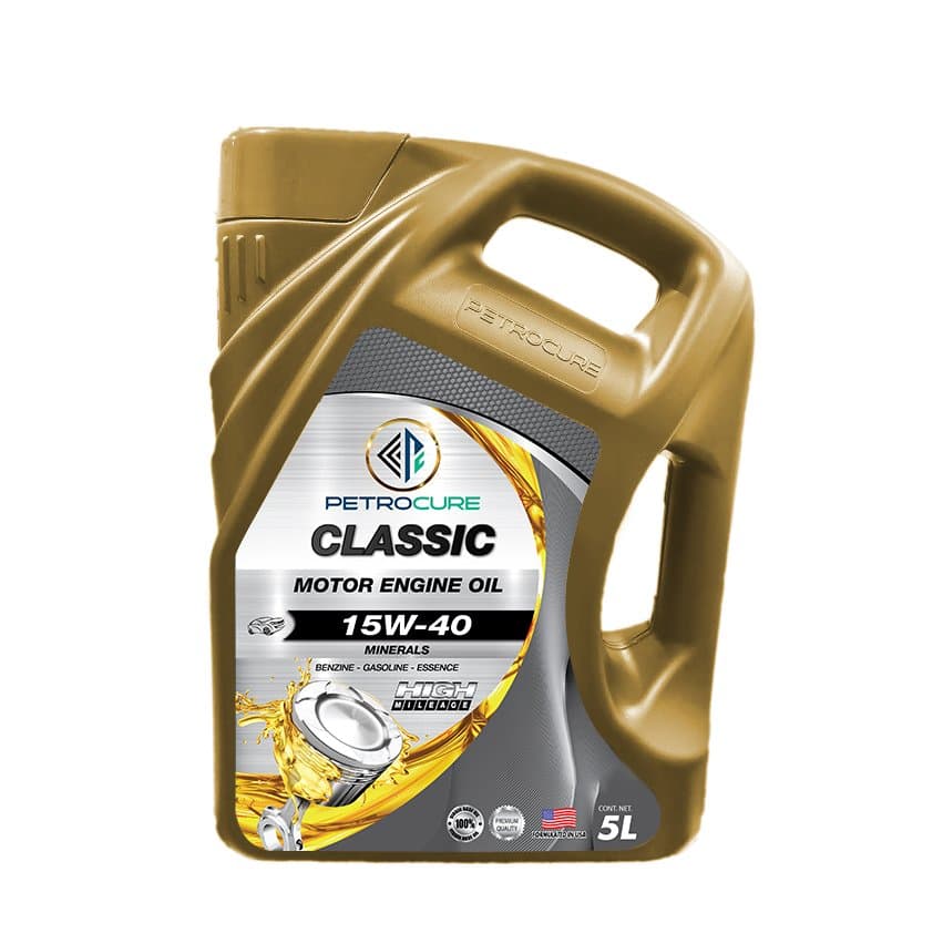 PETROCURE CLASSIC SERIES MOTOR ENGINE OIL 15W40 API SJ/CF
