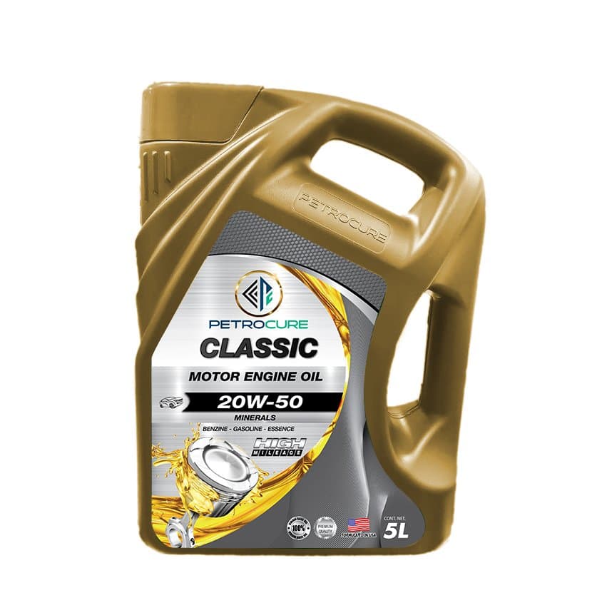 PETROCURE CLASSIC SERIES MOTOR ENGINE OIL 20W50 API SJ/CF